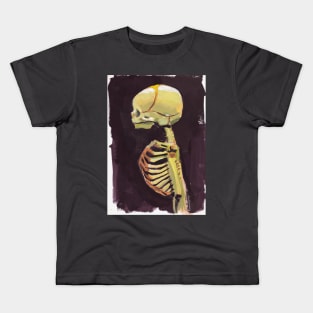 Ansekenamun - Baby Skull Print Kids T-Shirt